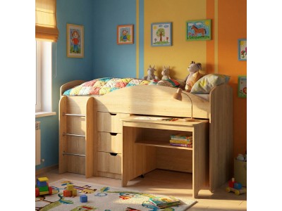 Двуетажно легло Компанит Универсал